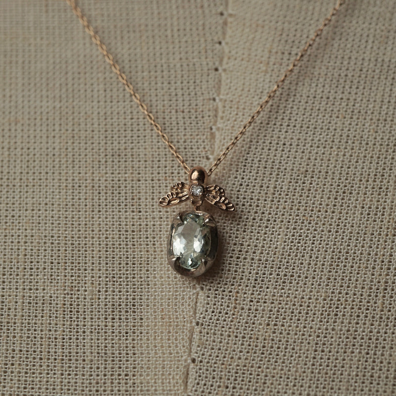 Maison de l'abeille / Petit Abeille Necklace Tourmaline