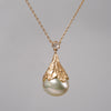 【8/2-8/31限定】siena / Pearl Leaf white necklace 2507-02