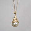 【8/2-8/31限定】siena / Pearl Leaf white necklace 2507-02