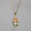 【8/2-8/31限定】siena / Pearl Leaf white necklace 2507-02