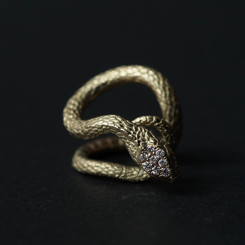 ELCAMI / Snake Cuff K18YG (EEK-143)