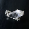 Maison de l'abeille / Full characasa ring Fluorite inquartz #16