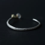 ELCAMI / Snake Hoop Earrings K18YG/SV (EPM-142-L/R)