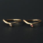 ELCAMI / Yamakagashi Ring K18YG Diamond/Ruby (ERK-10)