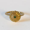 St.amour jewellery Estracan style ring <emerald>  K18YG