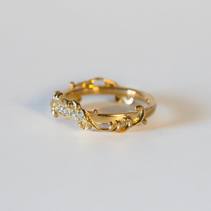 St.amour jewellery decorative diamond ring K18YG