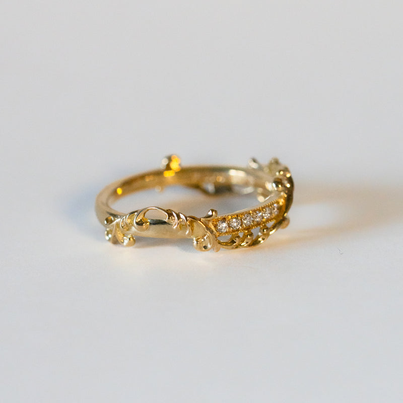 St.amour jewellery decorative diamond ring K18YG