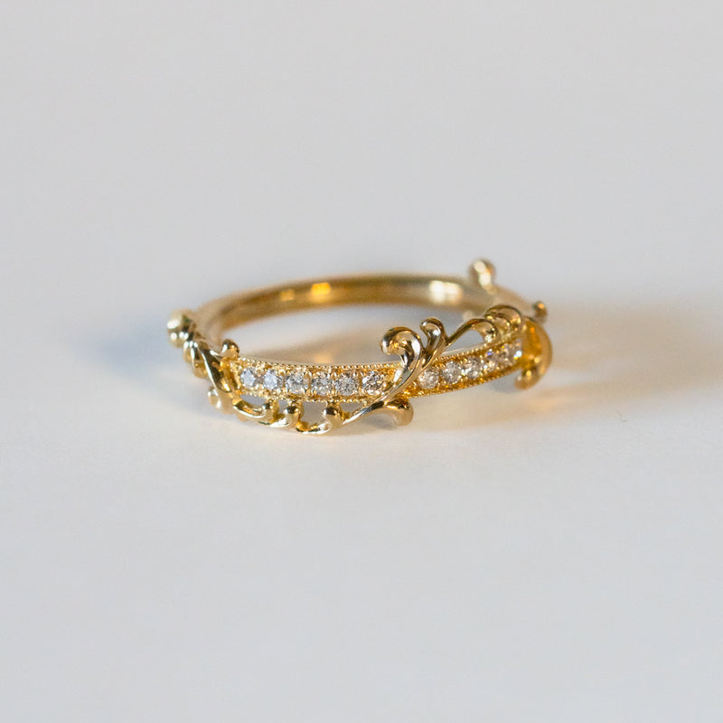 St.amour jewellery decorative diamond ring K18YG