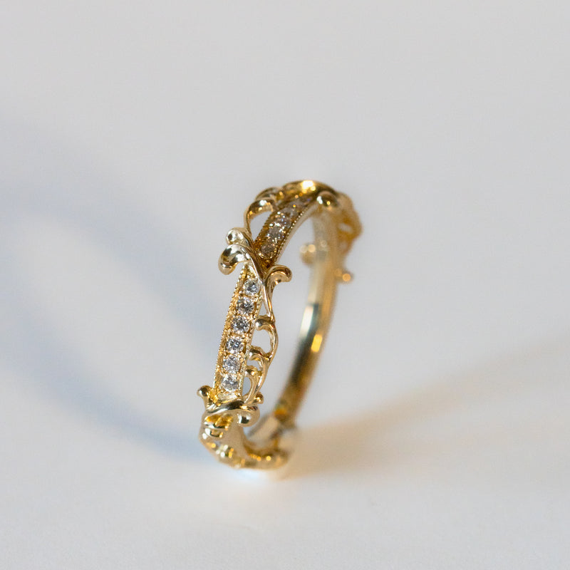 St.amour jewellery decorative diamond ring K18YG