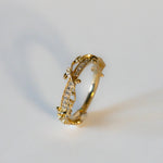 St.amour jewellery decorative diamond ring K18YG