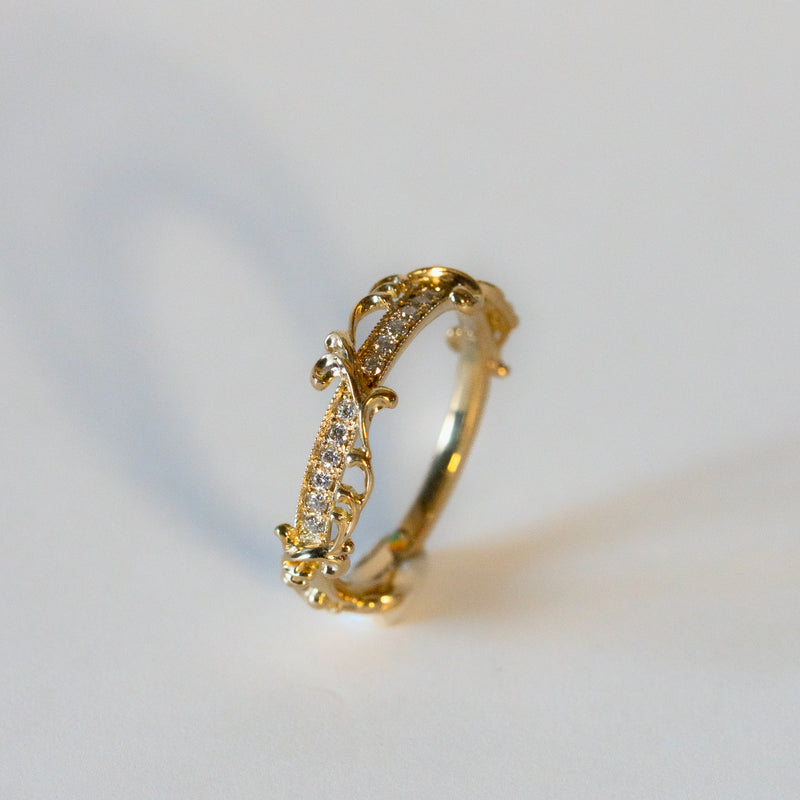 St.amour jewellery decorative diamond ring K18YG