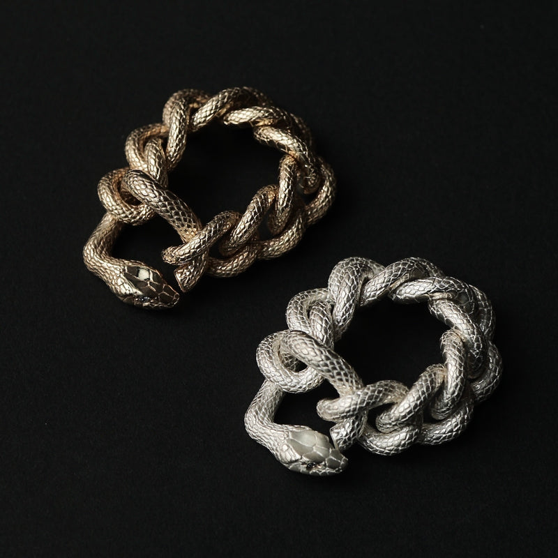 ELCAMI / Snake Chain Ring (ER-089S/G)