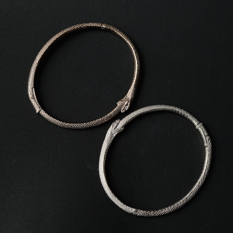 ELCAMI Uroboros Bangle SV (EB-119S)