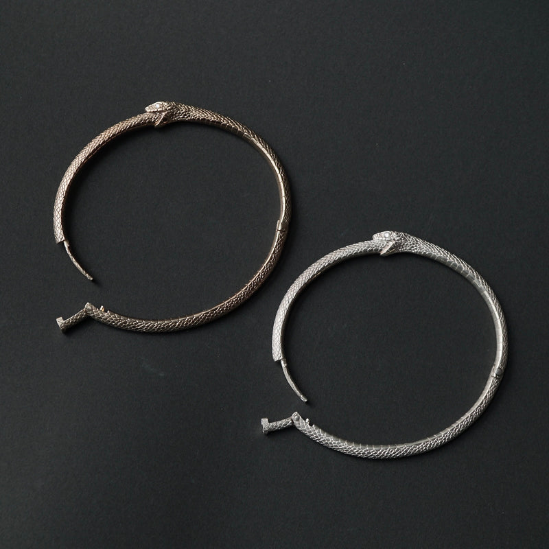 ELCAMI Uroboros Bangle SV (EB-119S)