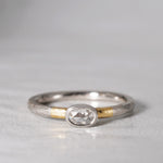 【-8/31限定】GICLAT /  K18YG/Pt900 x  Diamond (Rose)　GLR827