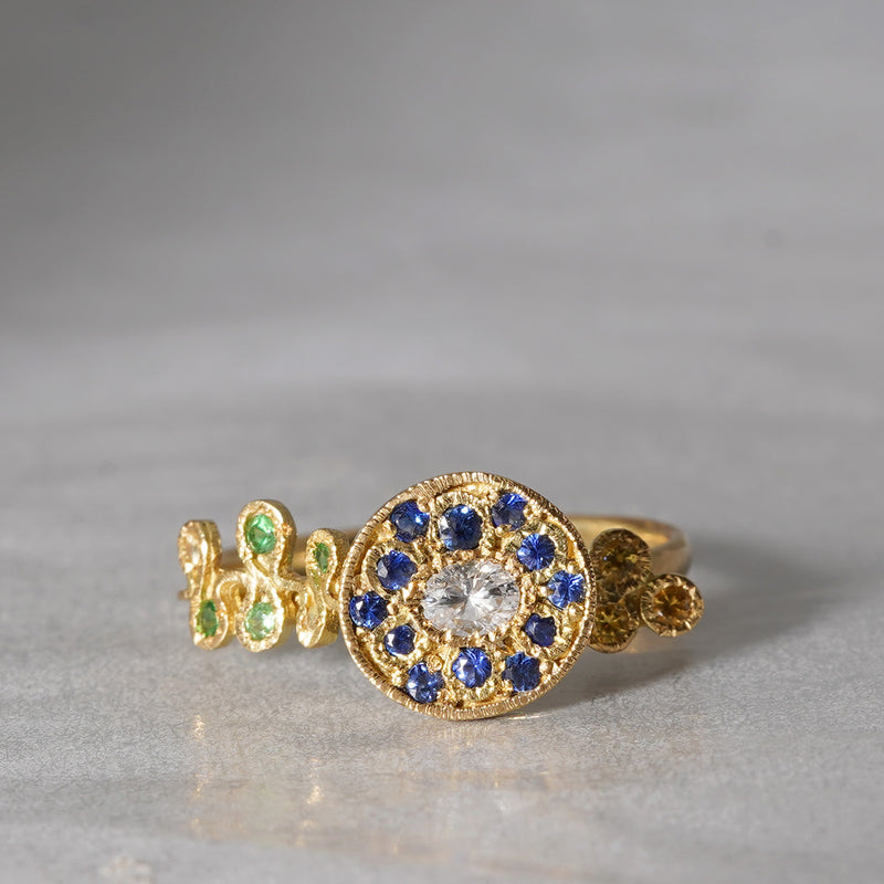 [-8/31 Limited] oro di oco / Jardin Botanique sapphire, garnet