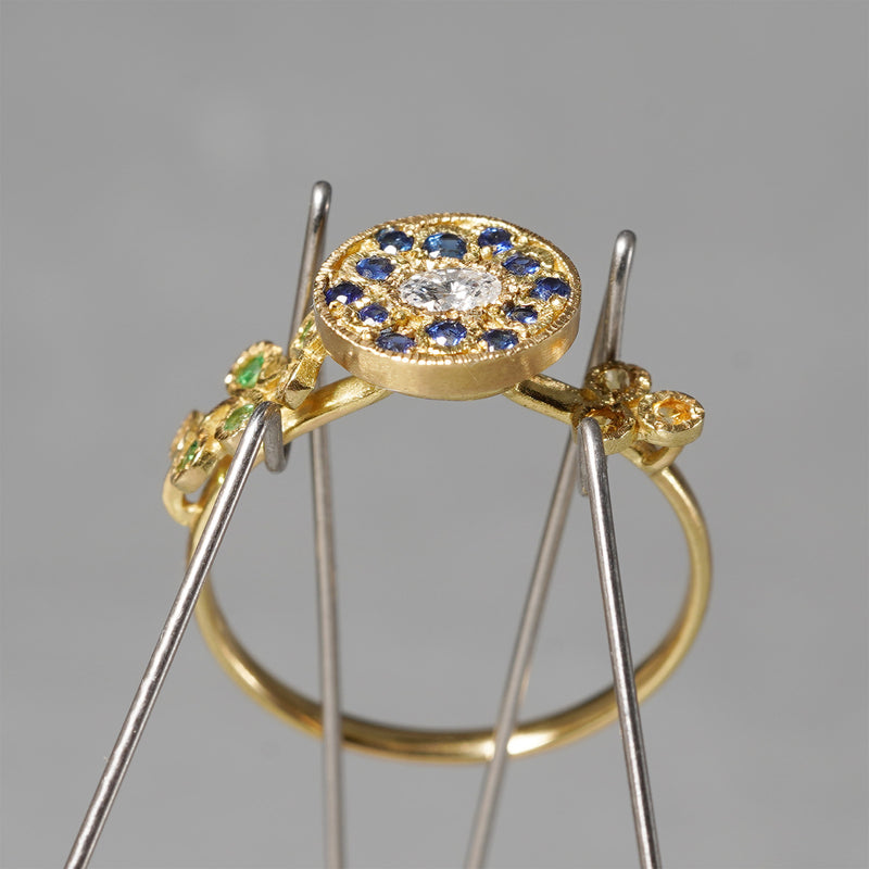[-8/31 Limited] oro di oco / Jardin Botanique sapphire, garnet