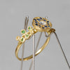 [-8/31 Limited] oro di oco / Jardin Botanique sapphire, garnet