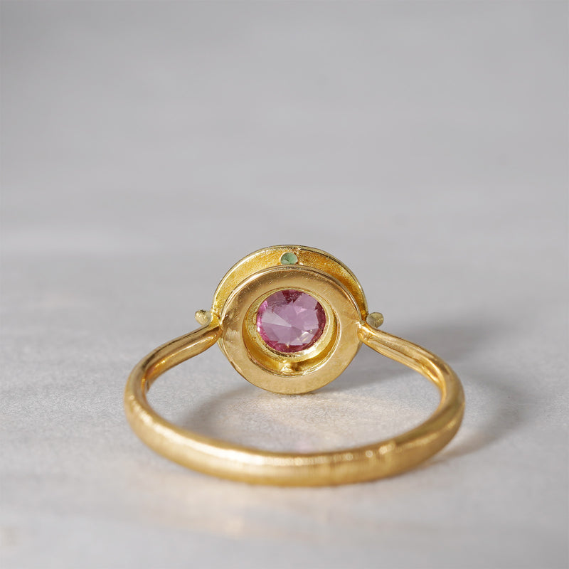 [-8/31 Limited] Oro Di Oco / Meditation Dome Tourmaline, Green Garnet