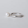 [Limited time only] hatsuyume / [custom-order 】ring SV bold pearl (r-sv-bld-wp-r)