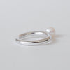 [Limited time only] hatsuyume / [custom-order 】ring SV bold pearl (r-sv-bld-wp-r)