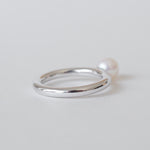 [Limited time only] hatsuyume / [custom-order 】ring SV bold pearl (r-sv-bld-wp-r)