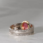 【8/2-8/31限定】siena /  Aura wide パパラチアサファイア 2508-03