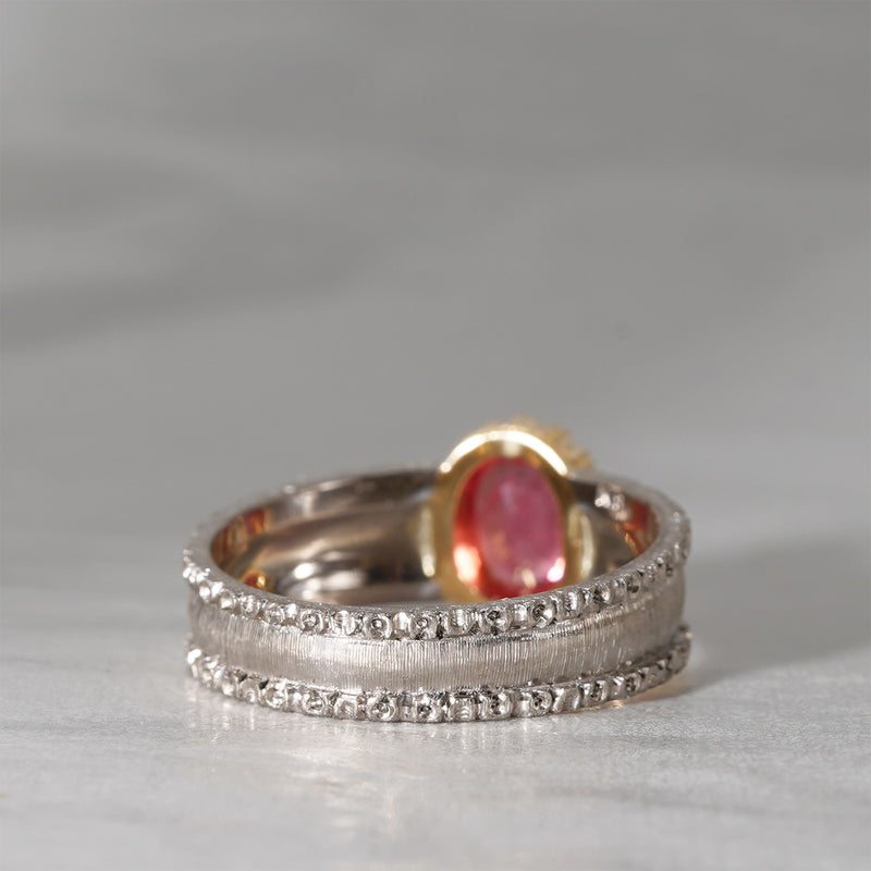 【8/2-8/31限定】siena /  Aura wide パパラチアサファイア 2508-03