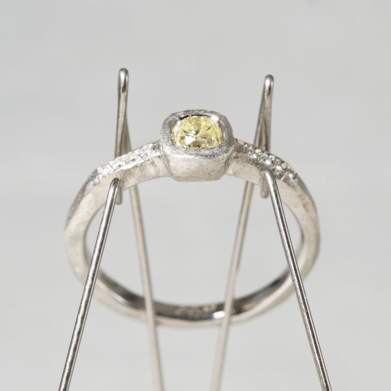 【-8/31限定】GICLAT /  Pt900 x  Diamond (Vintage) GLR506