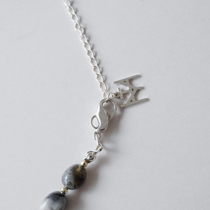 [Limited time only] Hatsuyume / necklace Agate SV
