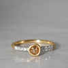 [-8/31 Limited] GICLAT / K18YG/Pt900 x Brown Diamond GLR798