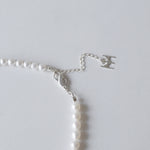 [Limited time only] Hatsuyume / necklace Freshwater pearl SV