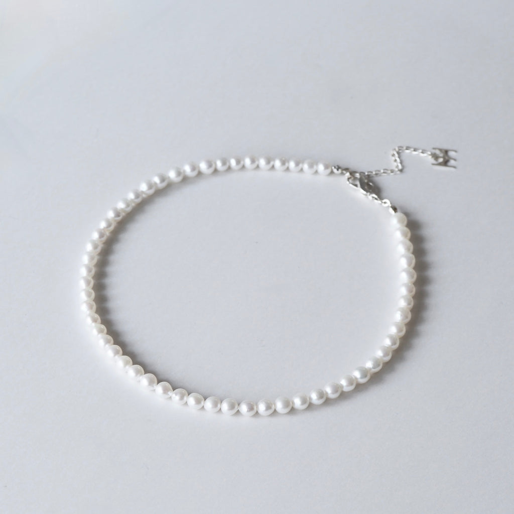 [Limited time only] Hatsuyume / necklace Freshwater pearl SV