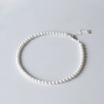 [Limited time only] Hatsuyume / necklace Freshwater pearl SV