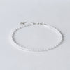 [Limited time only] Hatsuyume / necklace Matte crystal SV