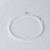 [Limited time only] Hatsuyume / necklace Matte crystal SV