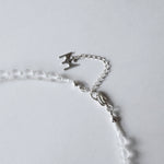 [Limited time only] Hatsuyume / necklace Matte crystal SV