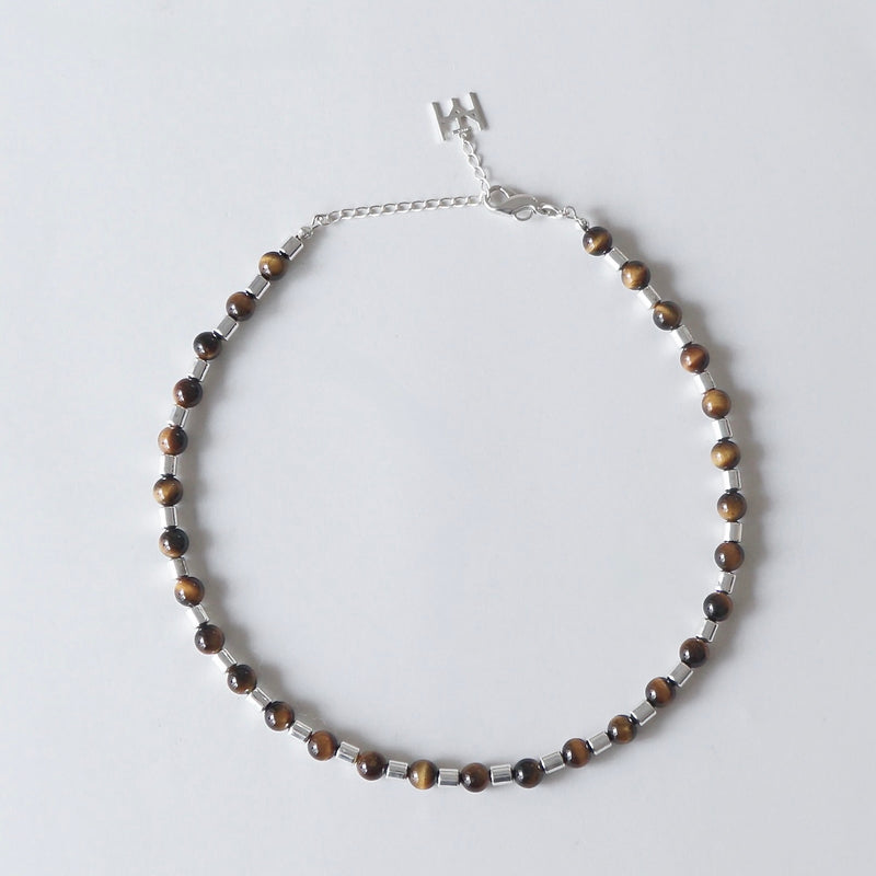 [Limited time only] Hatsuyume / necklace Tiger Eye SV