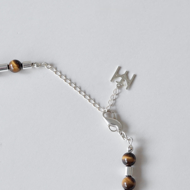 [Limited time only] Hatsuyume / necklace Tiger Eye SV