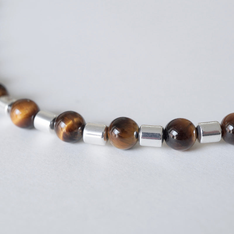 [Limited time only] Hatsuyume / necklace Tiger Eye SV
