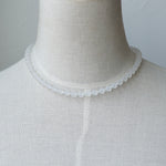 [Limited time only] Hatsuyume / necklace Matte crystal SV