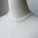 [Limited time only] Hatsuyume / necklace Matte crystal SV