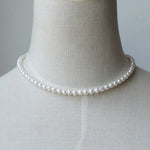[Limited time only] Hatsuyume / necklace Freshwater pearl SV