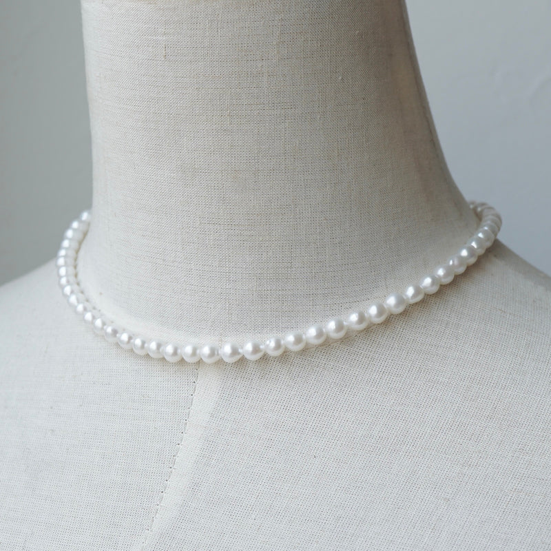 [Limited time only] Hatsuyume / necklace Freshwater pearl SV
