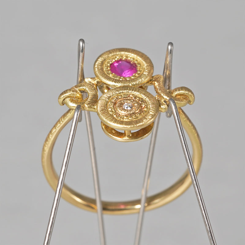 [-8/31 Limited] Oro Di Oco / Meditation2 Ruby, Diamond