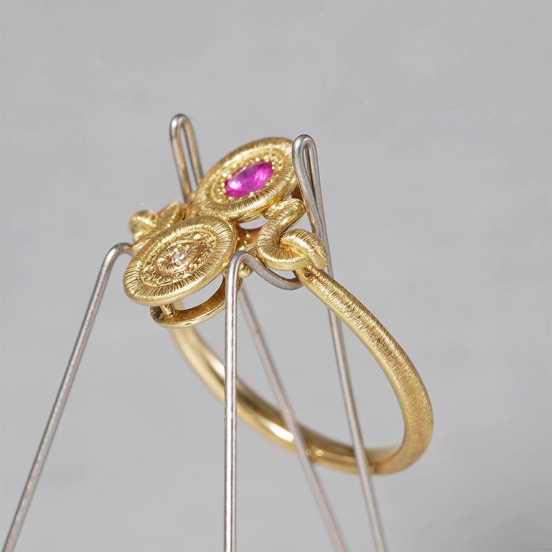 [-8/31 Limited] Oro Di Oco / Meditation2 Ruby, Diamond