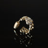 Yuki Yoshioka / INITIAL HOOP EARRING A Zirconia