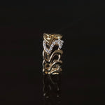 Yuki Yoshioka / INITIAL HOOP EARRING S Zirconia
