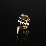Yuki Yoshioka / INITIAL HOOP EARRING S Zirconia