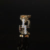 Yuki Yoshioka / INITIAL HOOP EARRING N Zirconia